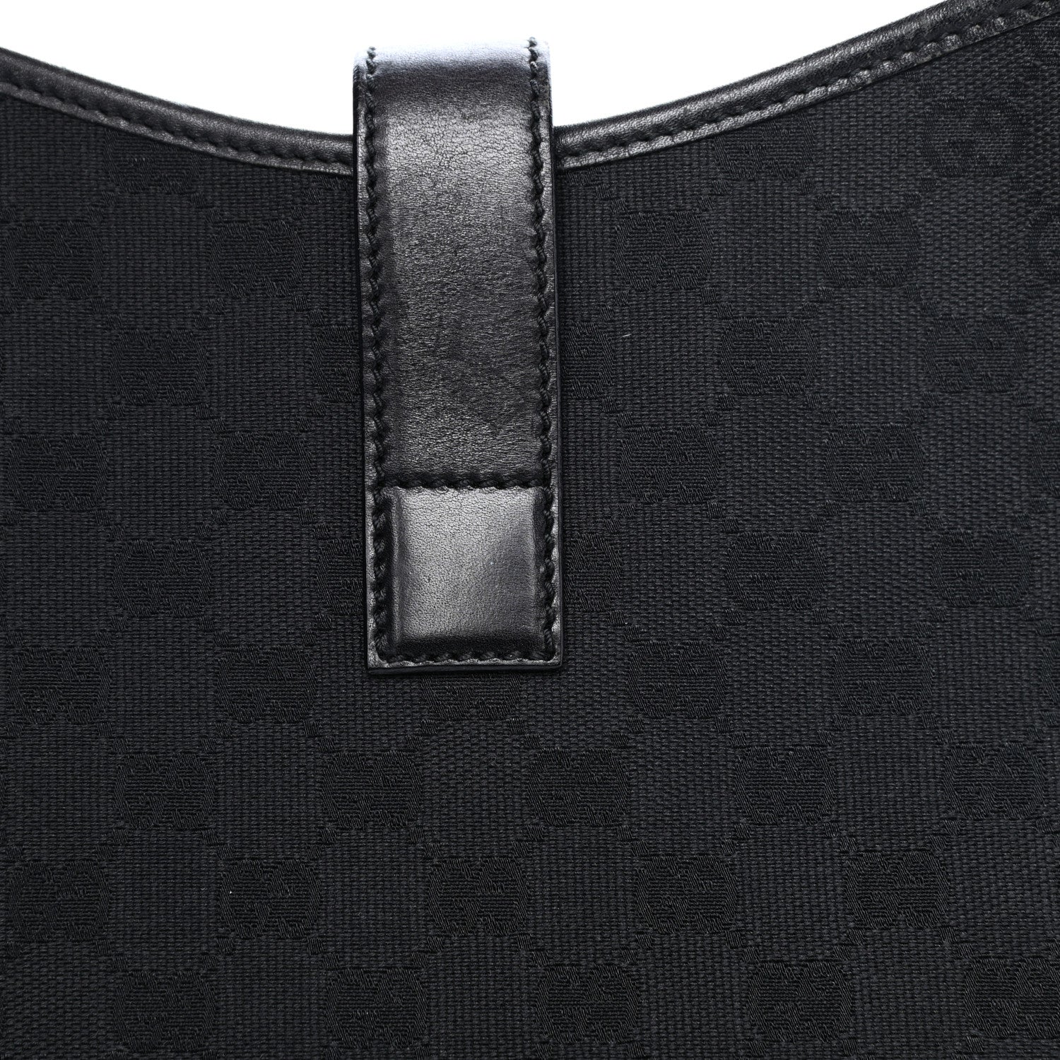 Gucci Monogram Piston Shoulder Bag Black 10 of 11