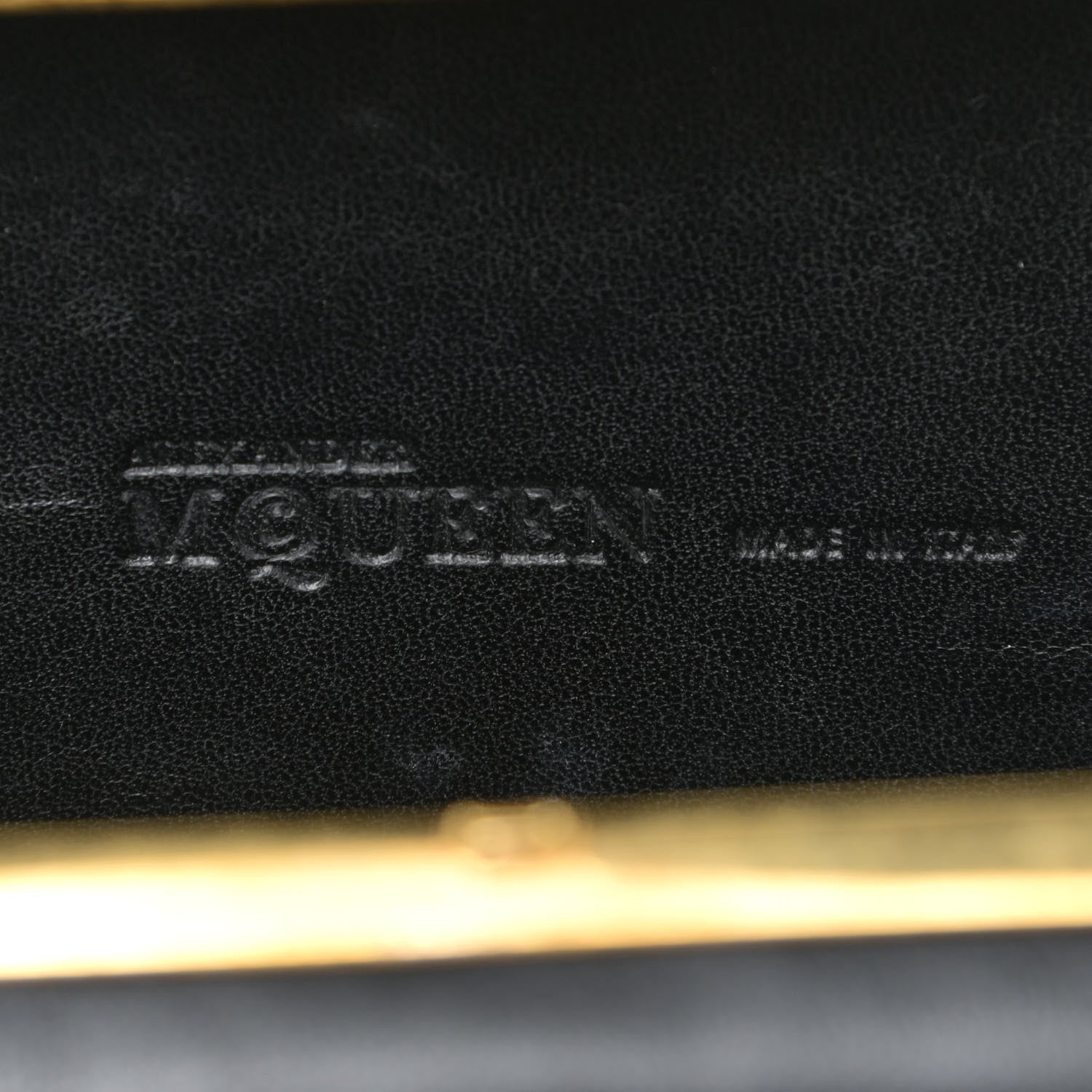 Alexander McQueen Nappa Studded Skull Box Clutch Black 11 of 16