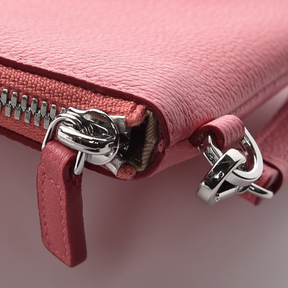MCM Calfskin Milla Tech Pouch Pink 8 of 13