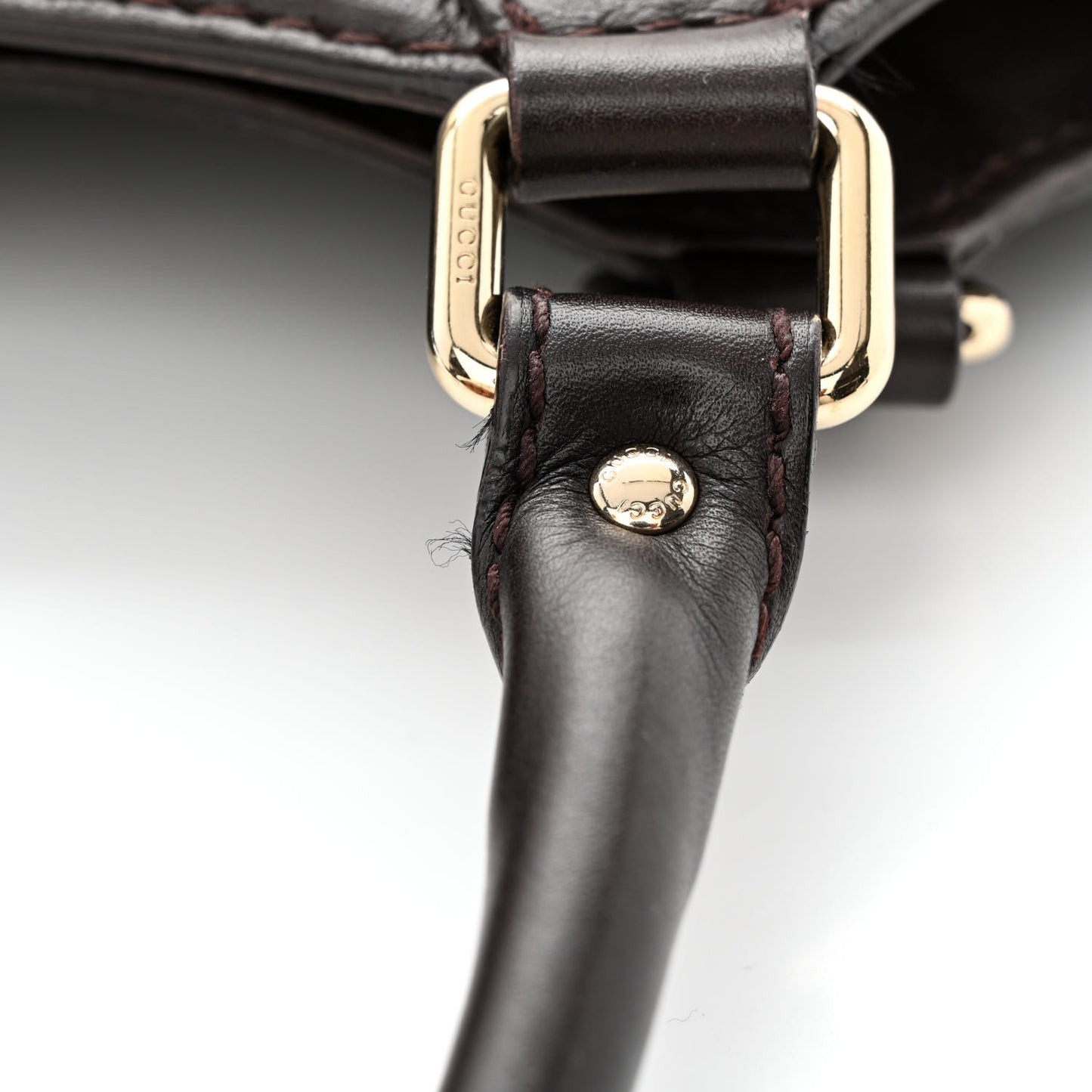 Guccissima Medium Sukey Tote Brown