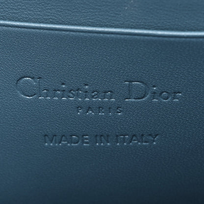 Christian Dior Lambskin Cannage Lady Dior Phone Holder Cloud Blue 6 of 12