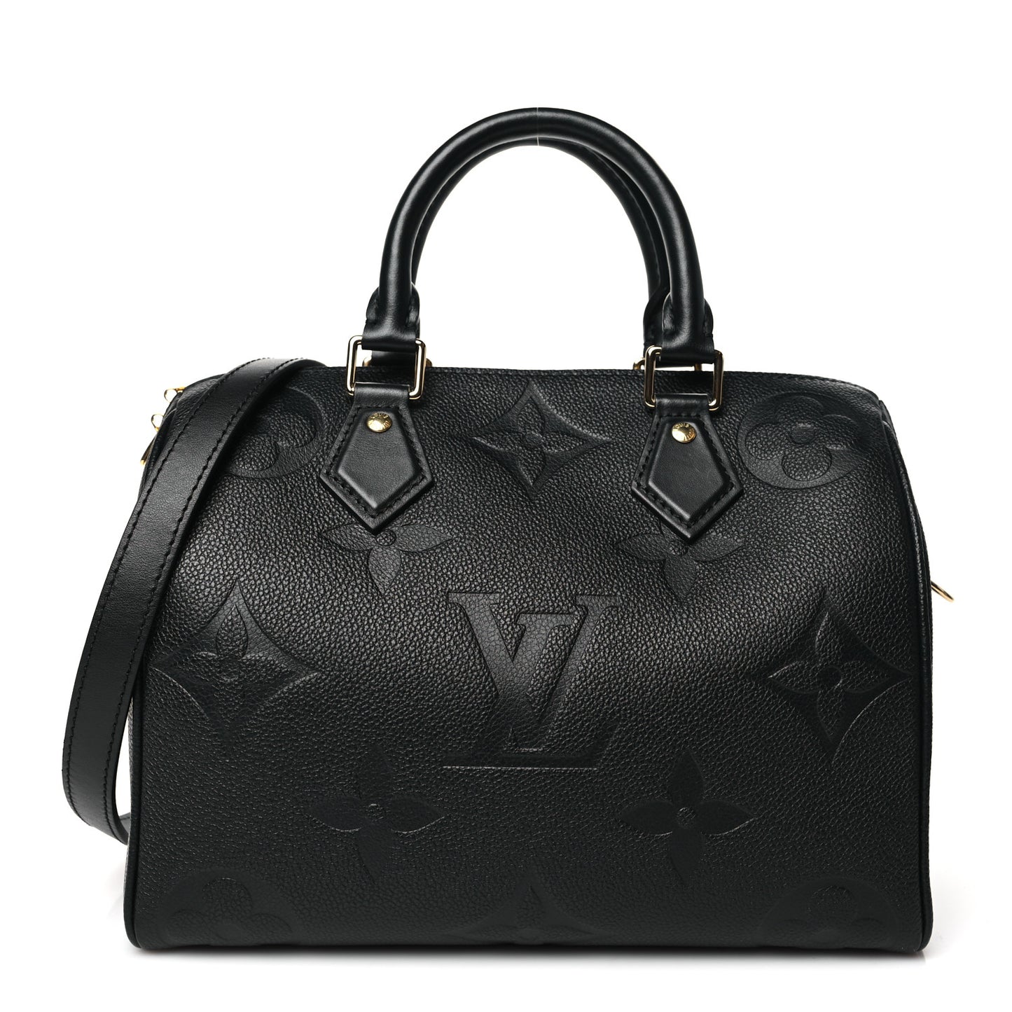 Empreinte Monogram Giant Speedy Bandouliere 25 Black