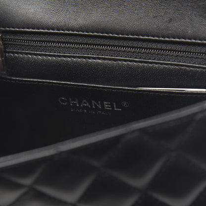 Chanel Lambskin Quilted Mini Rectangular Flap Black 6 of 11