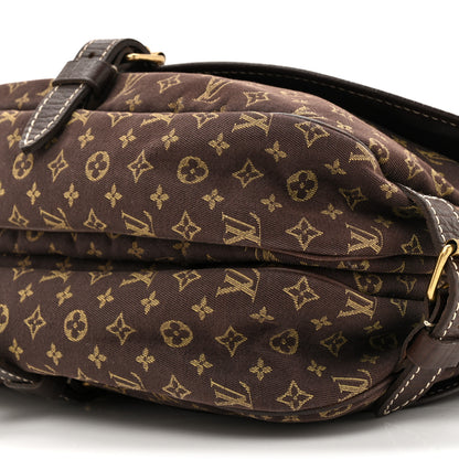 Louis Vuitton Monogram Mini Lin Saumur Ebene 9 of 13