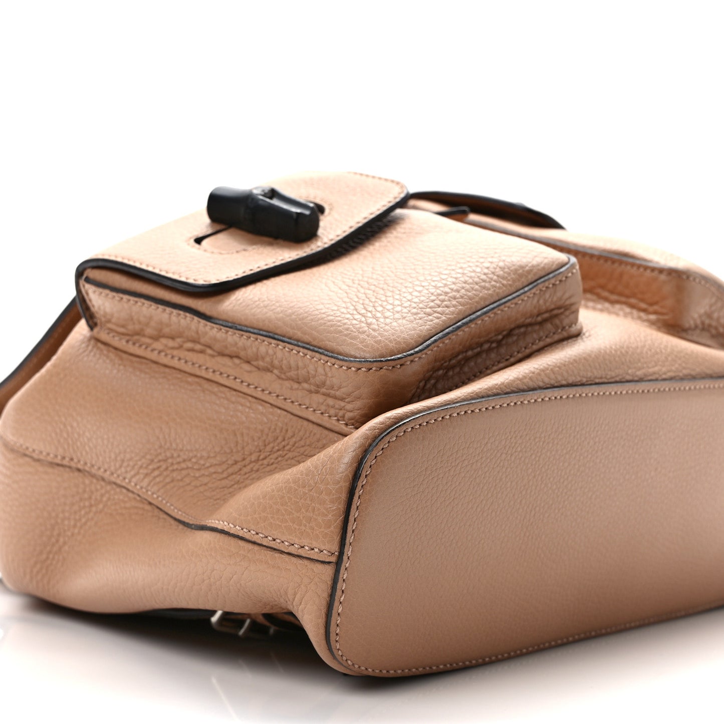 Cellarius Calfskin Medium Bamboo Backpack Camelia