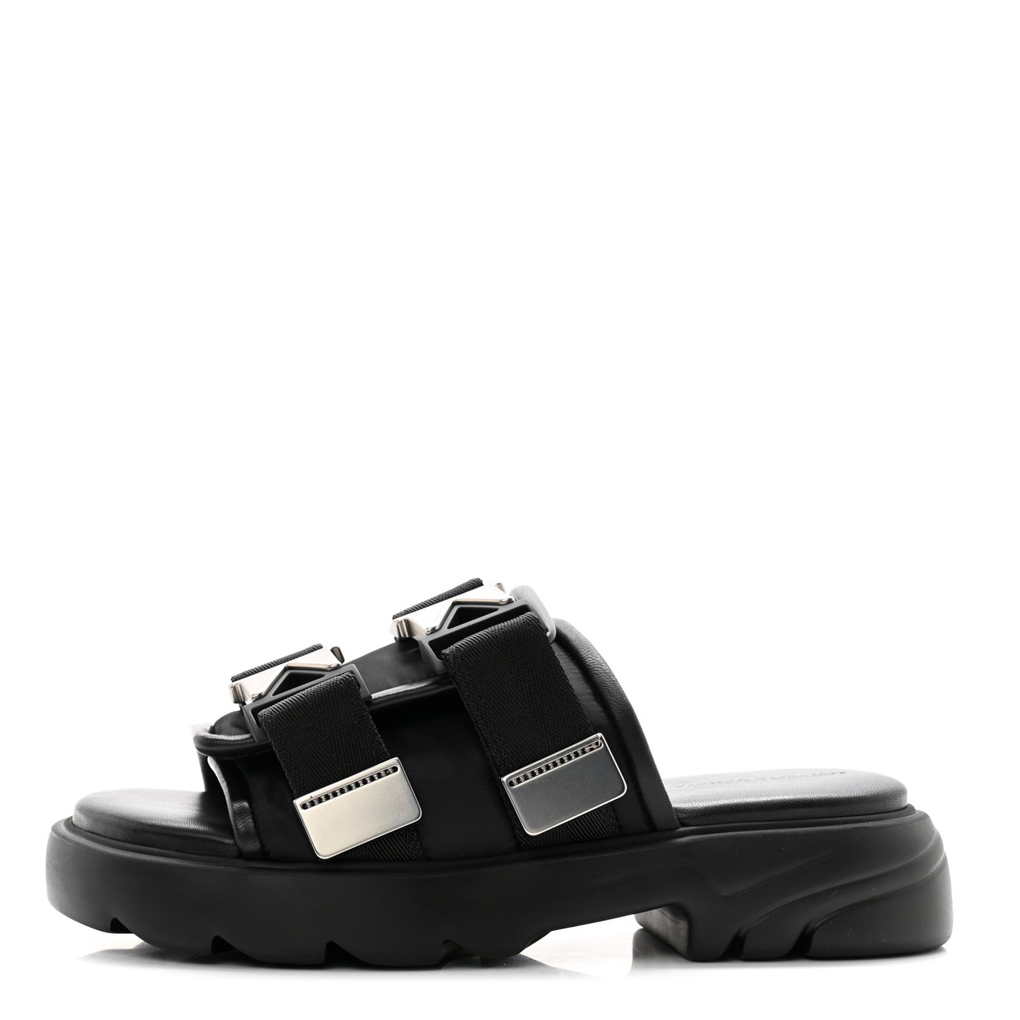 Nappa Flash 45mm Flat Sandals 39 Black