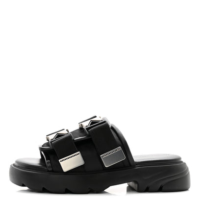 Bottega Veneta Nappa Flash 45mm Flat Sandals 39 Black 1 of 10