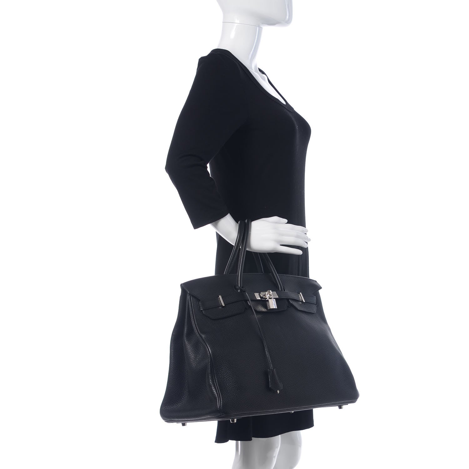 Hermes Togo Birkin 40 Black 2 of 34