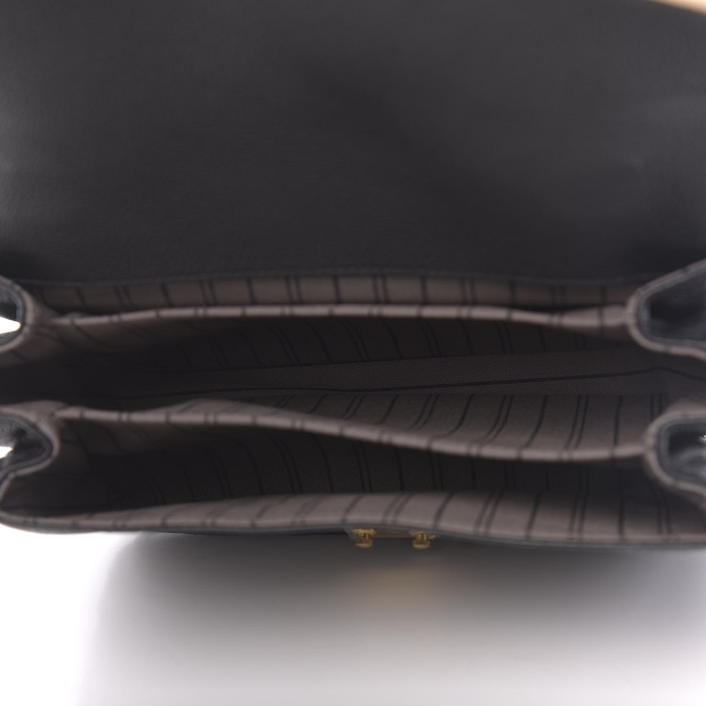 Empreinte Braided Pochette Metis Black