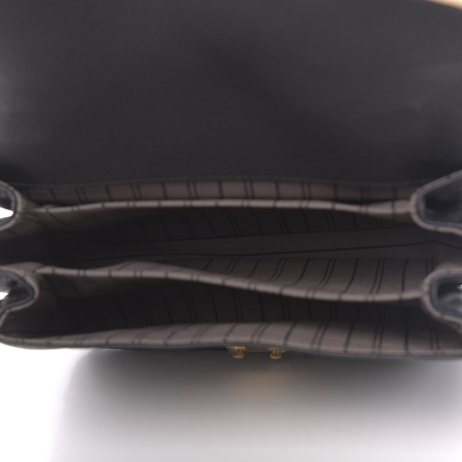 Louis Vuitton Empreinte Braided Pochette Metis Black 6 of 11