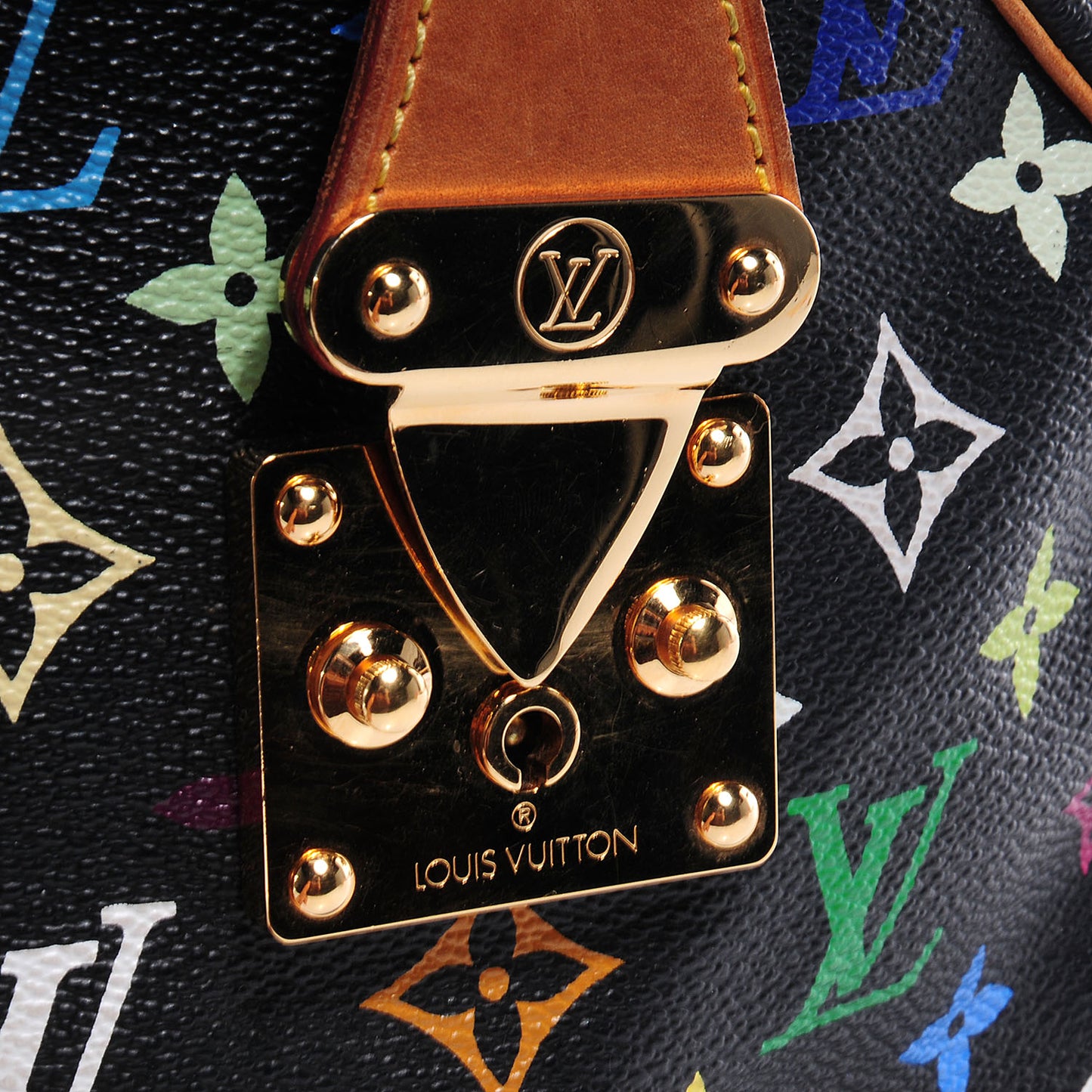 Monogram Multicolor Speedy 30 Black