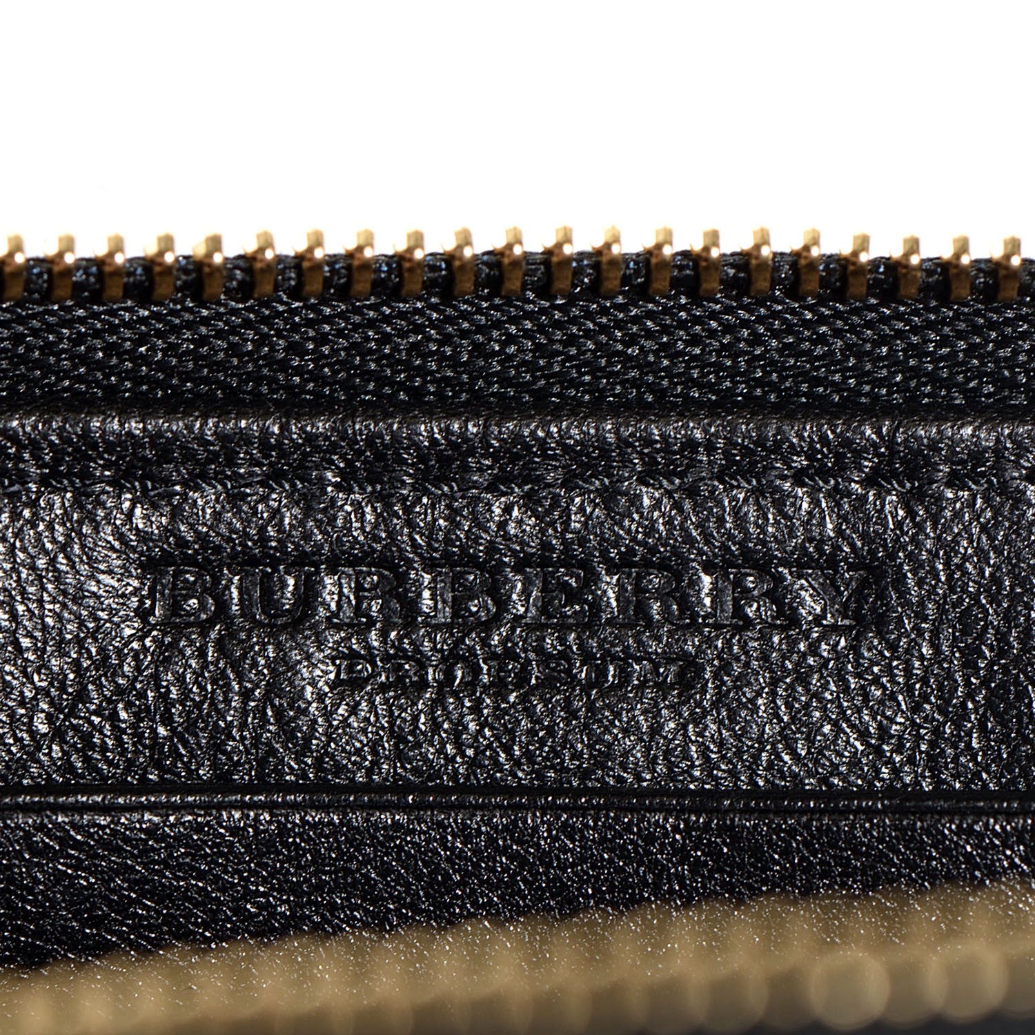 Burberry Leather Plisse Burnham Zip Coin Case Black 6 of 8