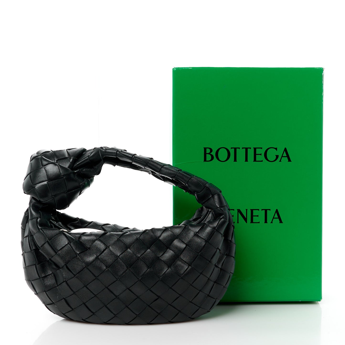 Nappa Intrecciato Mini Jodie Black