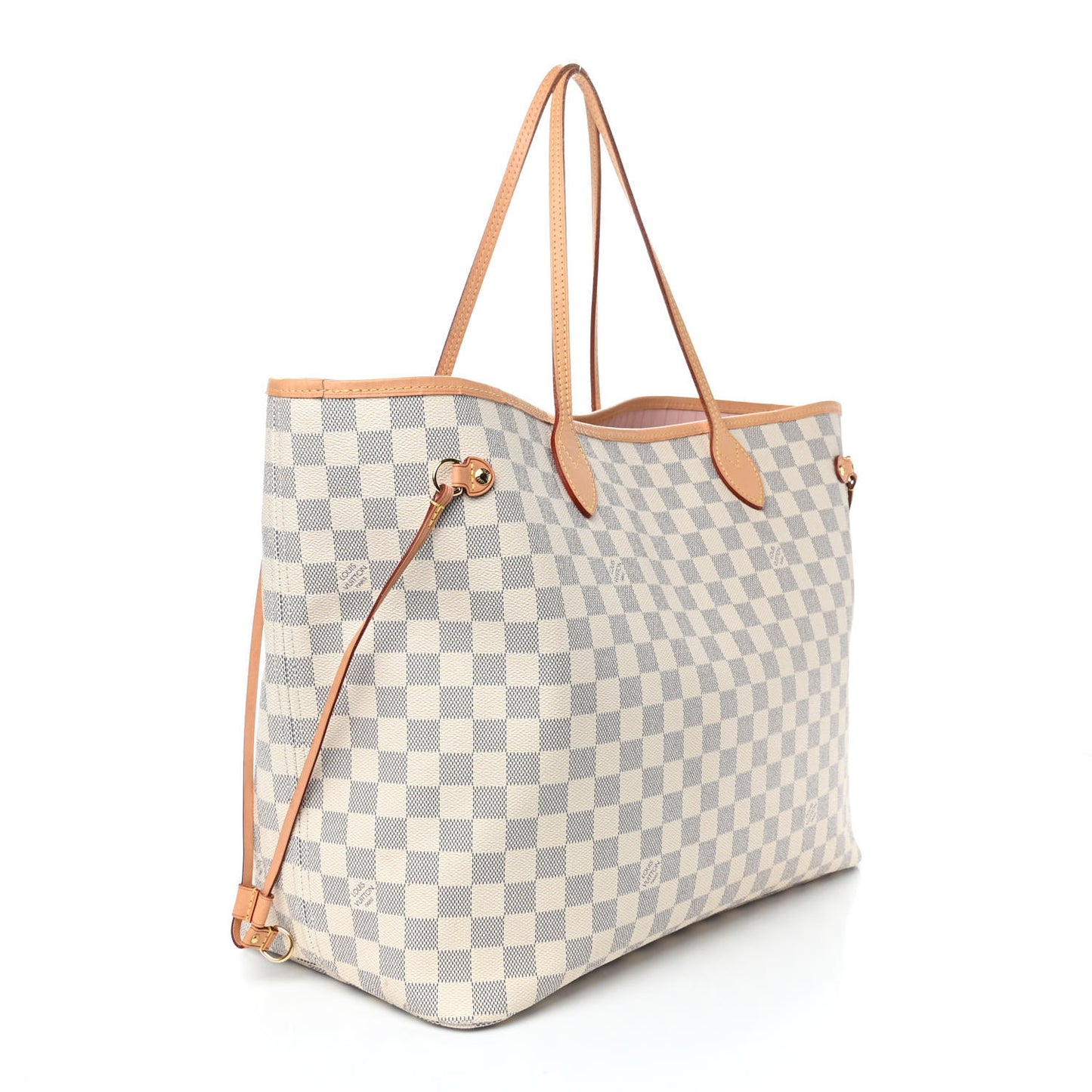 Damier Azur Neo Neverfull GM Rose Ballerine