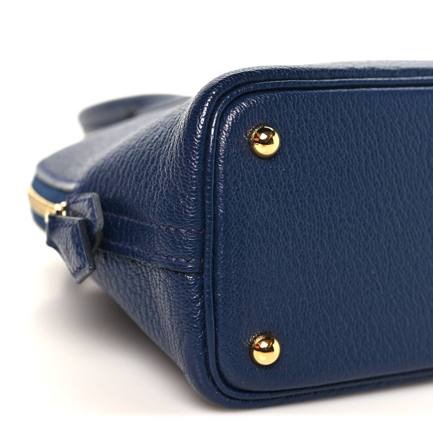 Hermes Chevre Mysore Mini 1923 Bolide Deep Bleu 9 of 11