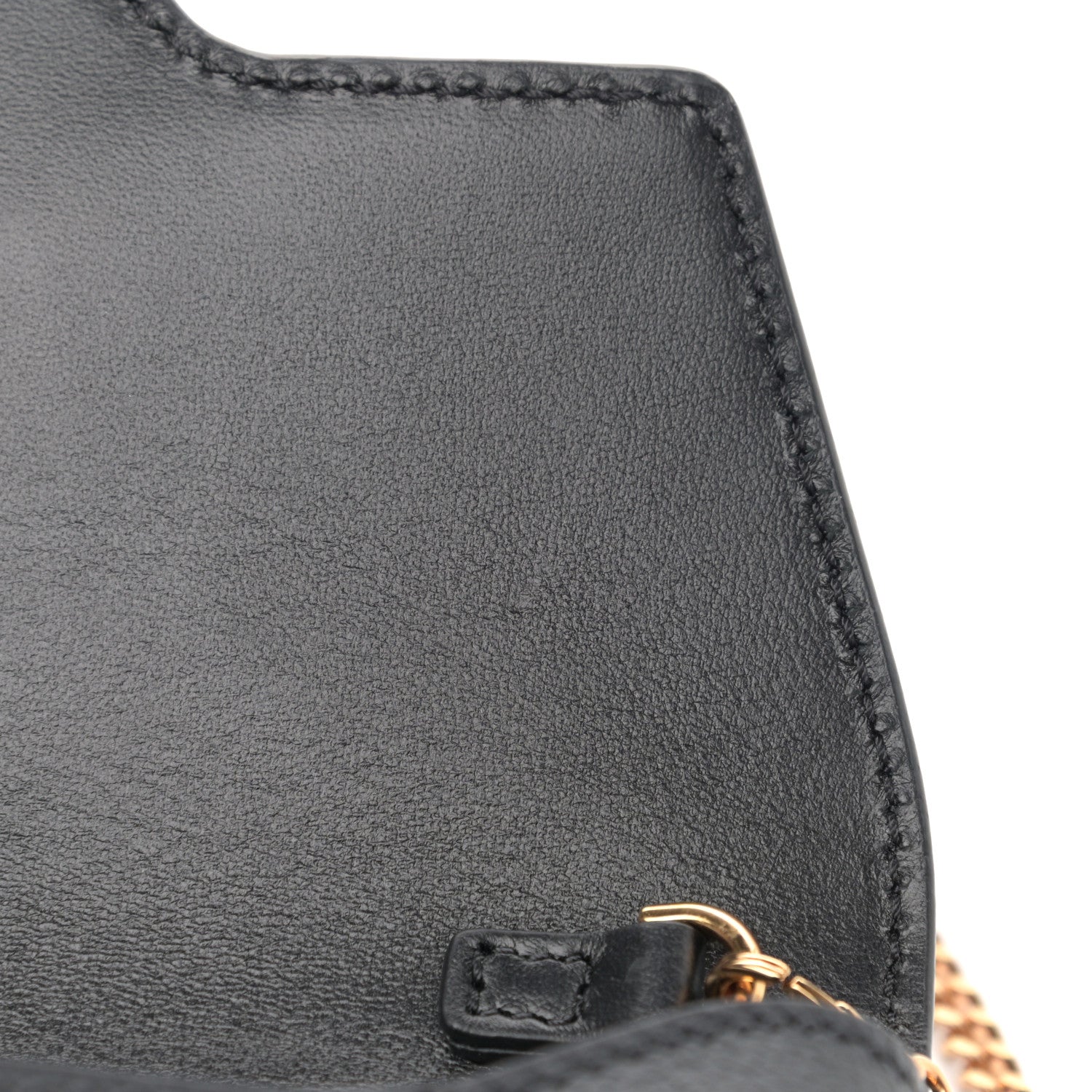 Versace Grained Calfskin La Medusa Chain Crossbody Bag Black 19 of 22