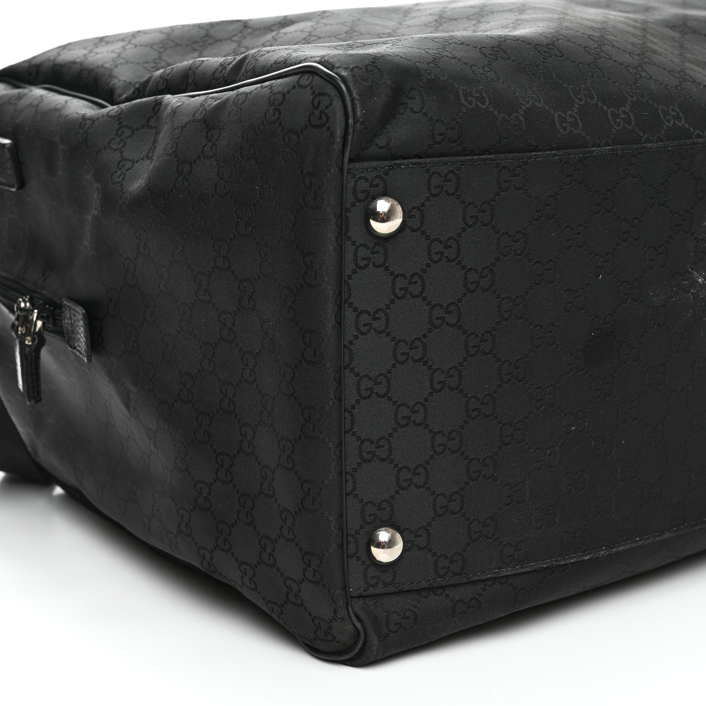 Denim Monogram Large Duffle Black