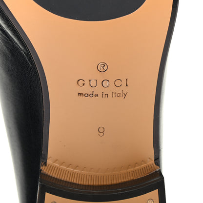 Gucci Goatskin Mens Horsebit Loafers 9 Black 7 of 8