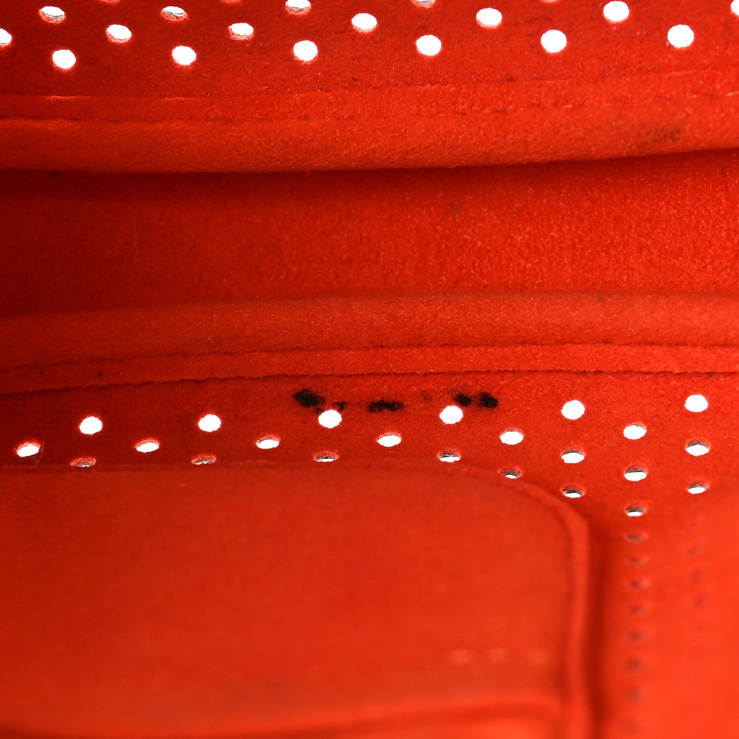 Louis Vuitton Monogram Perforated Pochette Accessories Bag Orange 12 of 12