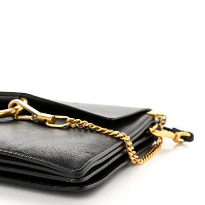 Chloe Calfskin Medium Faye Shoulder Bag Black 10 of 10