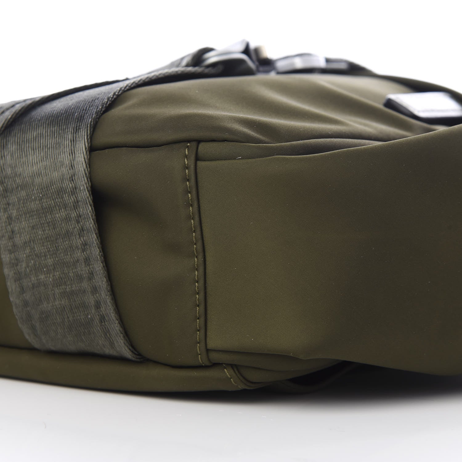 MCM Nylon Jemison Crossbody Loden Green 6 of 8