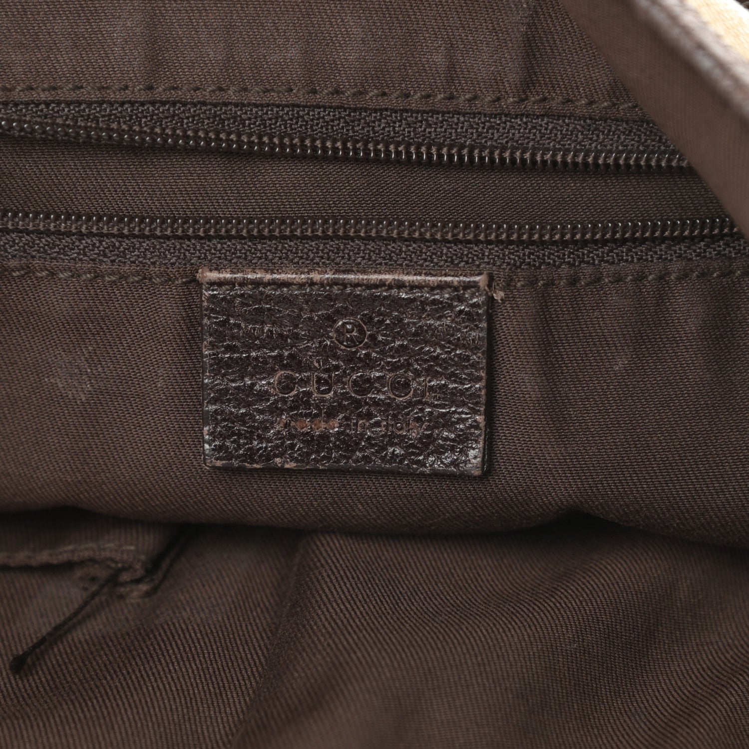 Gucci Monogram Medium Abbey Shoulder Bag Dark Brown 6 of 15