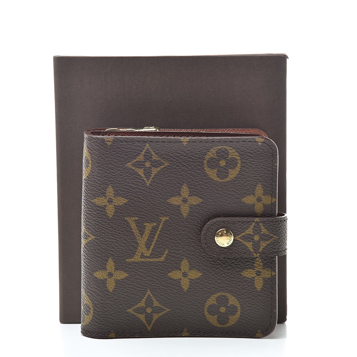 Louis Vuitton Monogram Compact Zippe Zipped Wallet 11 of 11