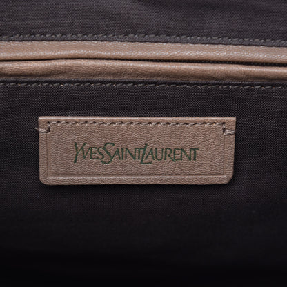 Saint Laurent Sheepskin Medium Cabas ChYc Taupe 6 of 17