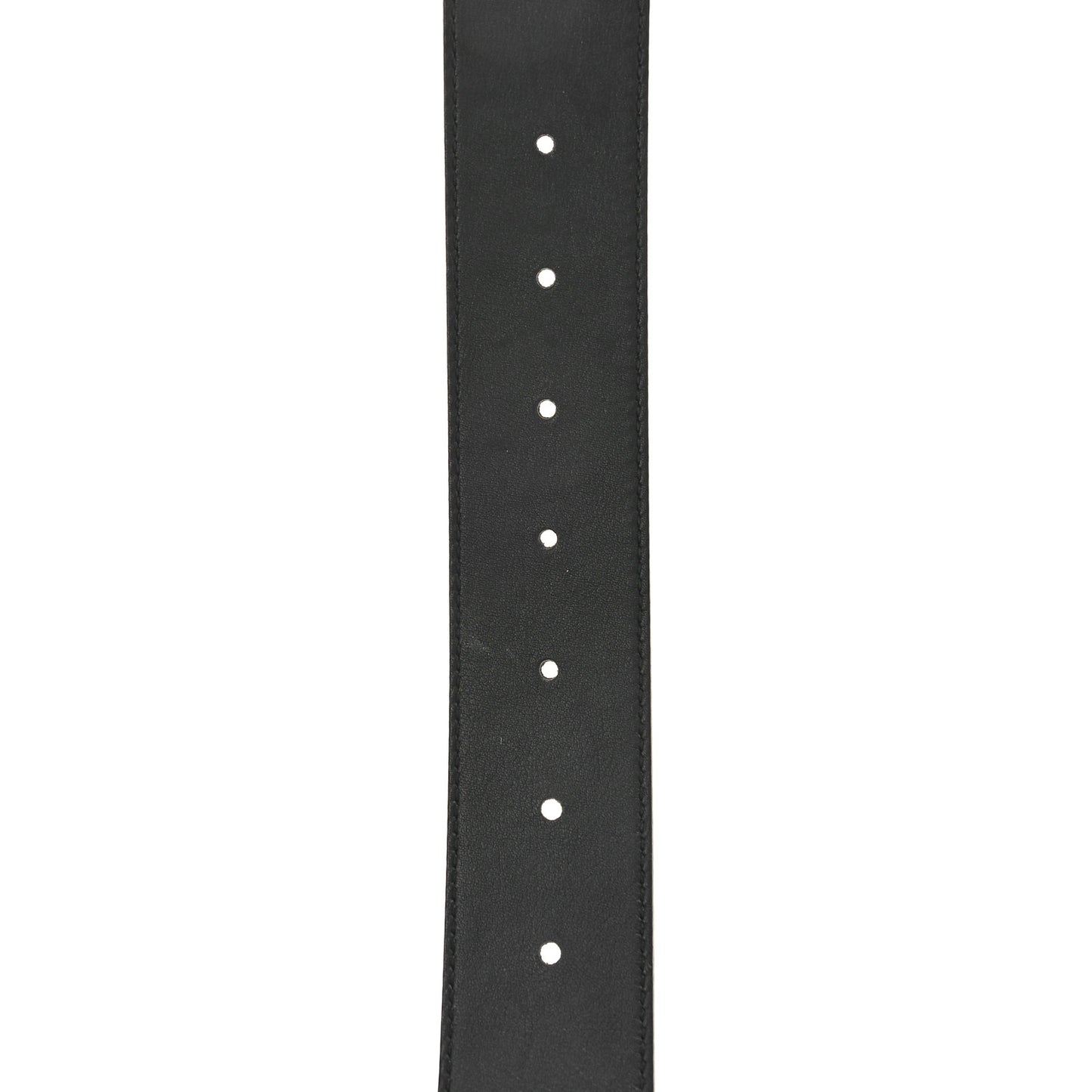 Textured Calfskin Double G 40mm Belt 75 30 Black