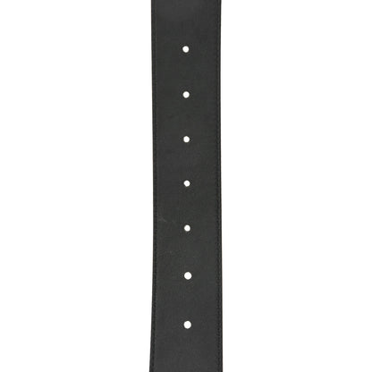 Gucci Textured Calfskin Double G 40mm Belt 75 30 Black 5 of 6