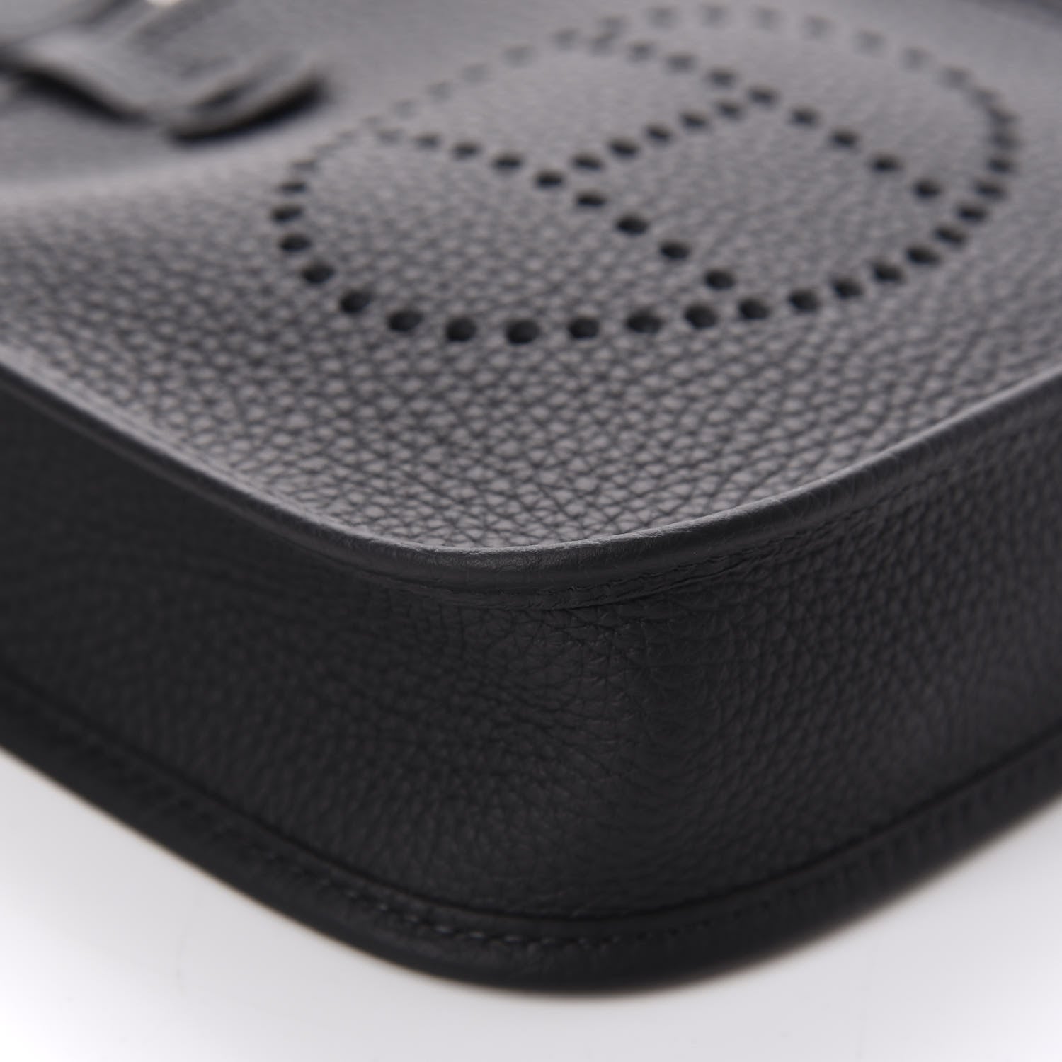 Hermes Taurillon Clemence Evelyne TPM Black 6 of 10