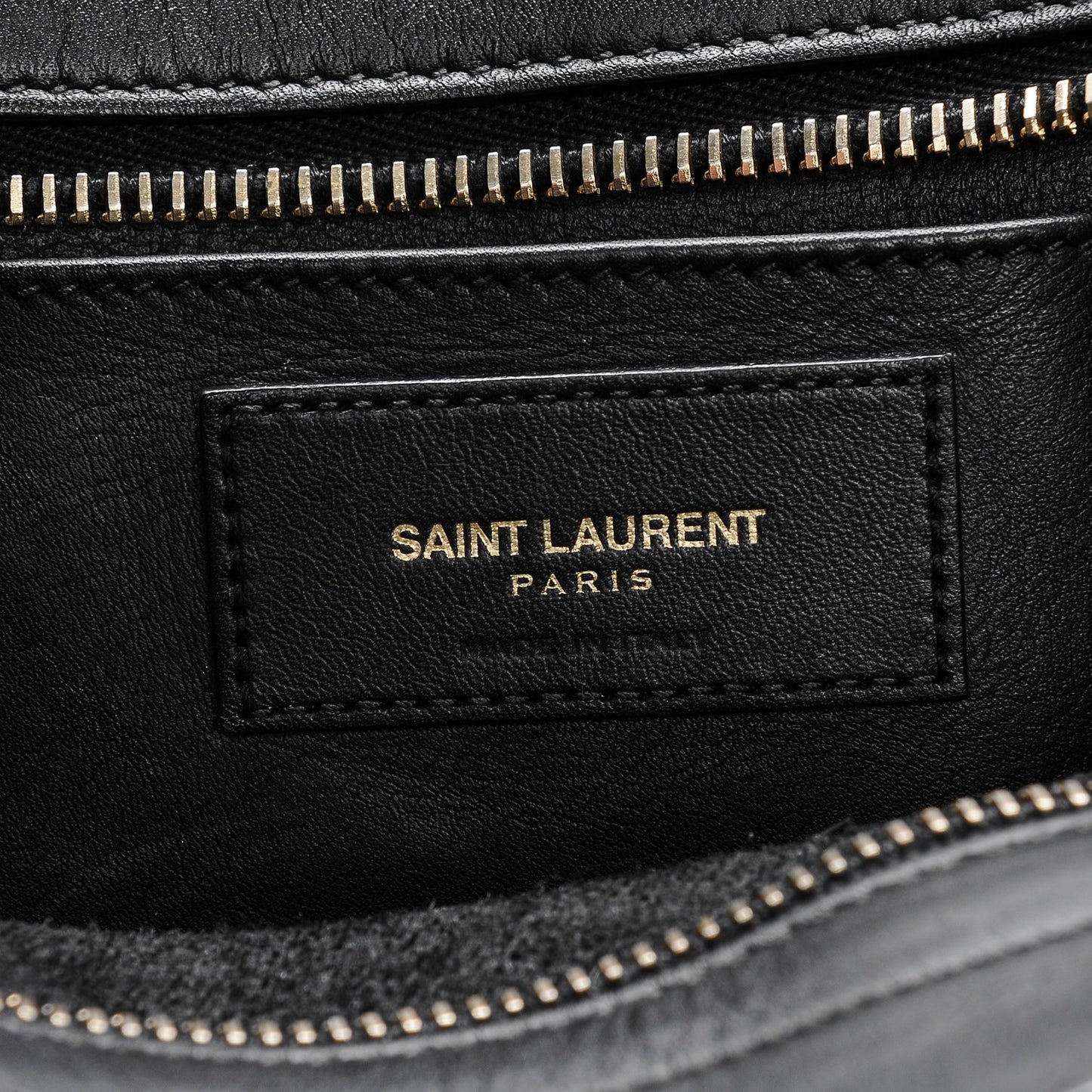 Calfskin Small Classic Y Cabas Black