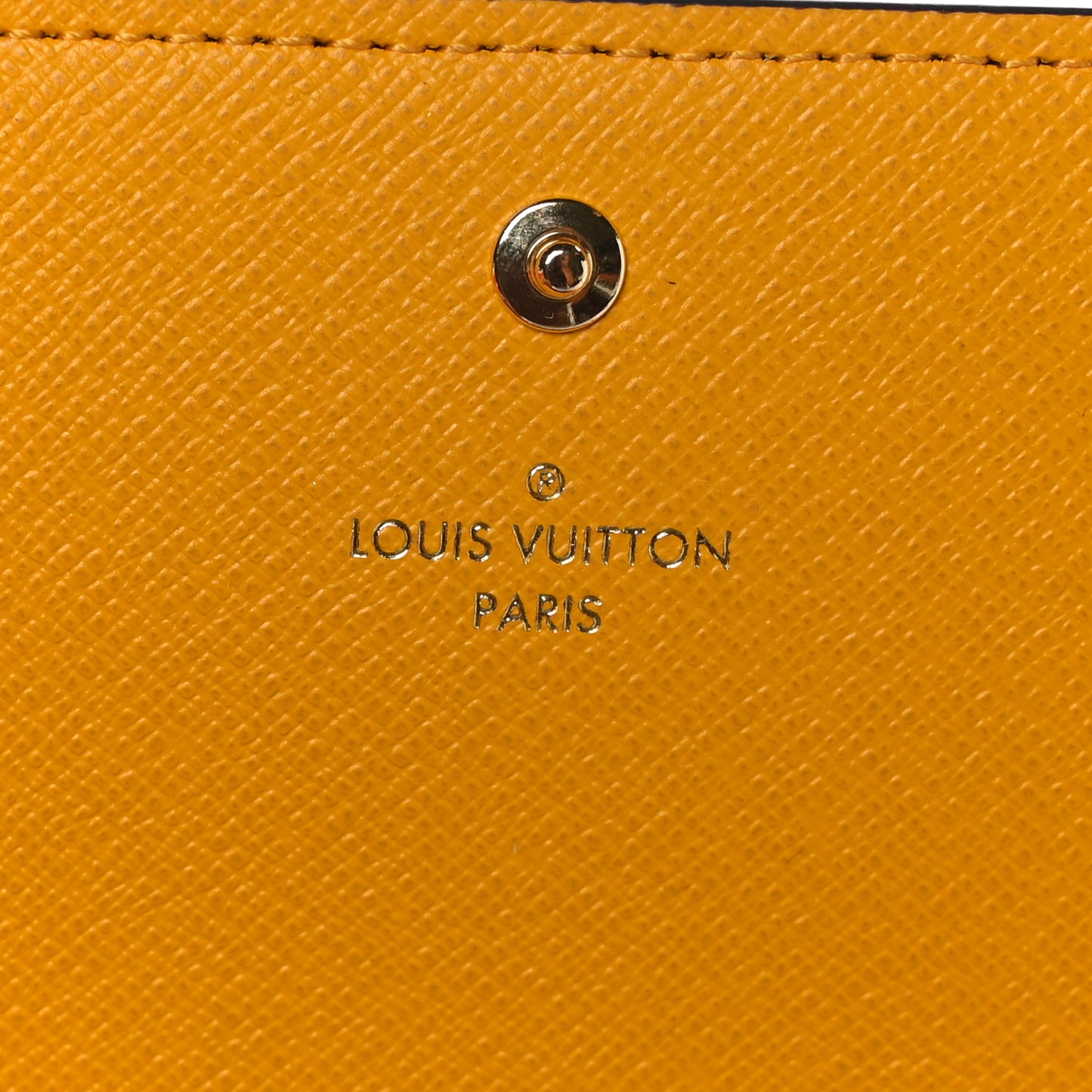 Monogram 2022 Christmas Animation Sarah Wallet Yellow