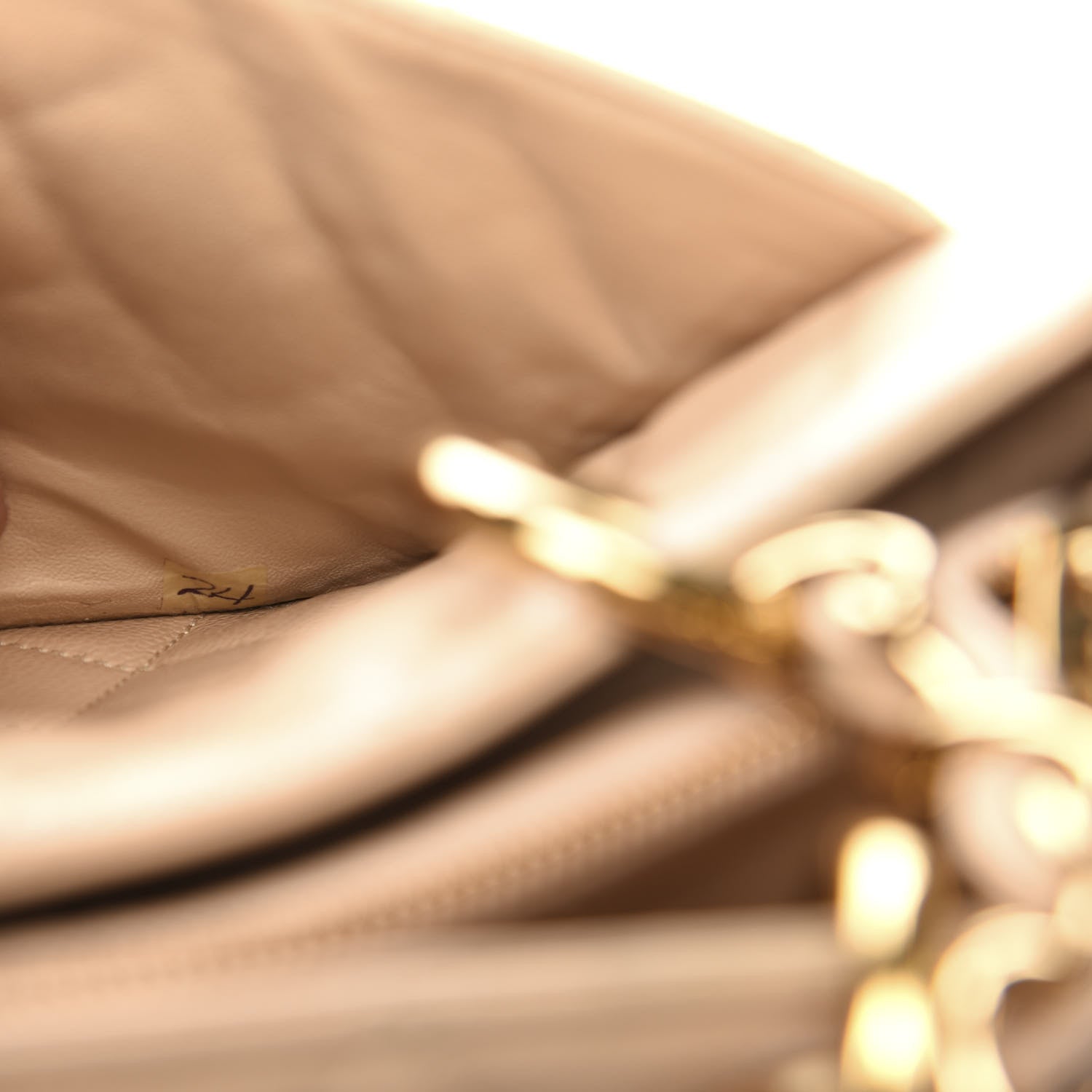 Chanel Caviar Quilted Grand Shopping Tote GST Beige 11 of 15