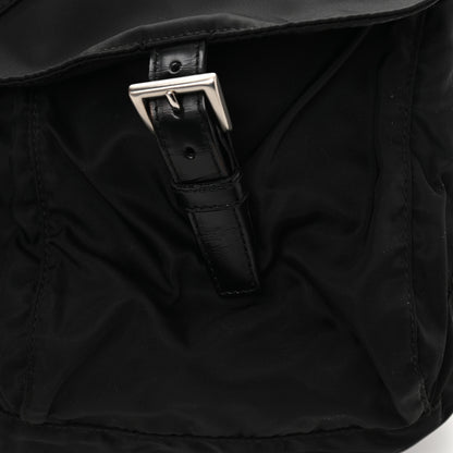 Prada Nylon Vela Messenger Bag Black 11 of 12