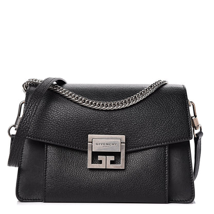Givenchy Goatskin Small GV3 Shoulder Bag Black 1 of 9