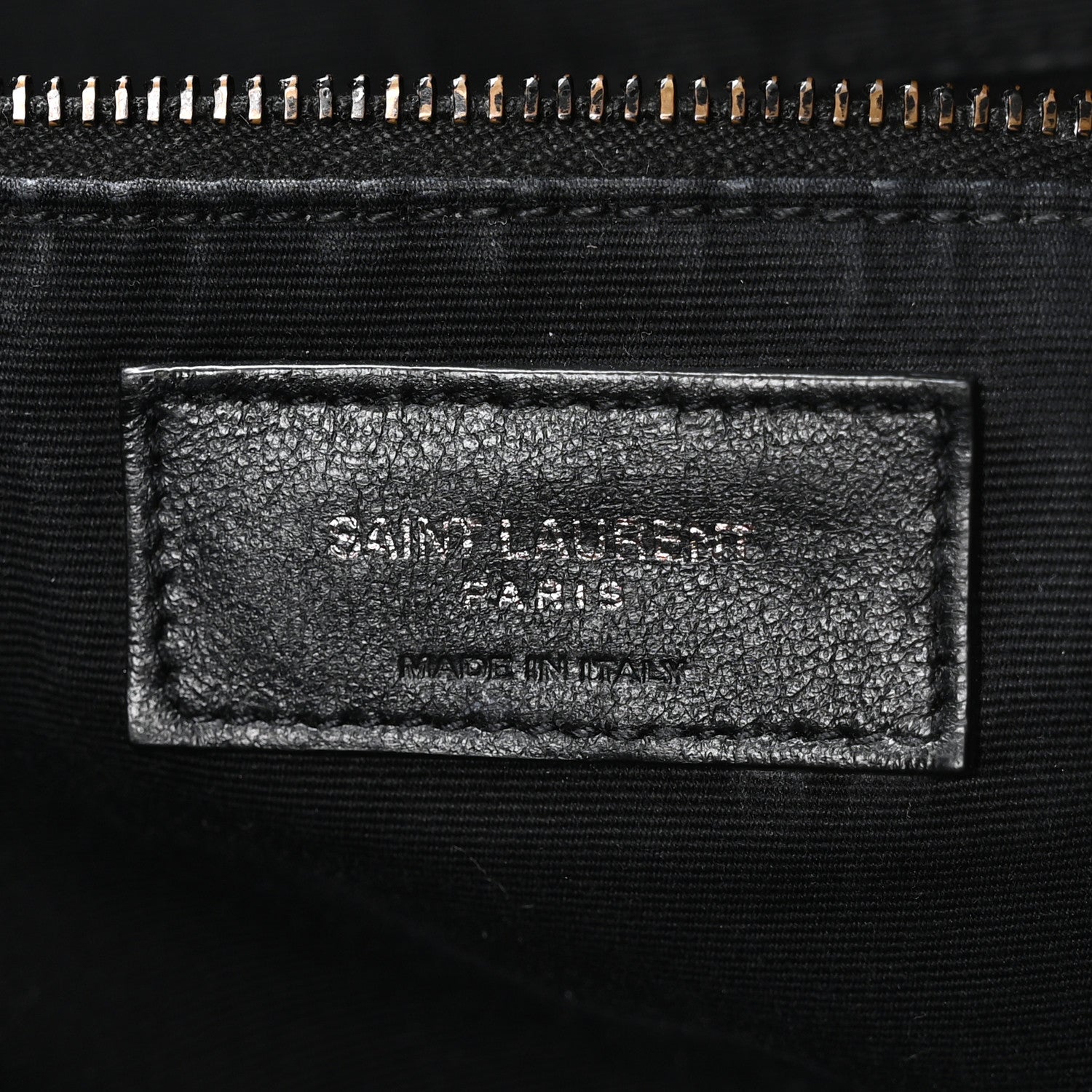 Saint Laurent Crinkled Calfskin Matelasse Monogram Large Niki Shopper Tote Black 6 of 10