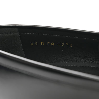 Louis Vuitton Glazed Calfskin Mens Louis Loafers 8.5 Black 8 of 8