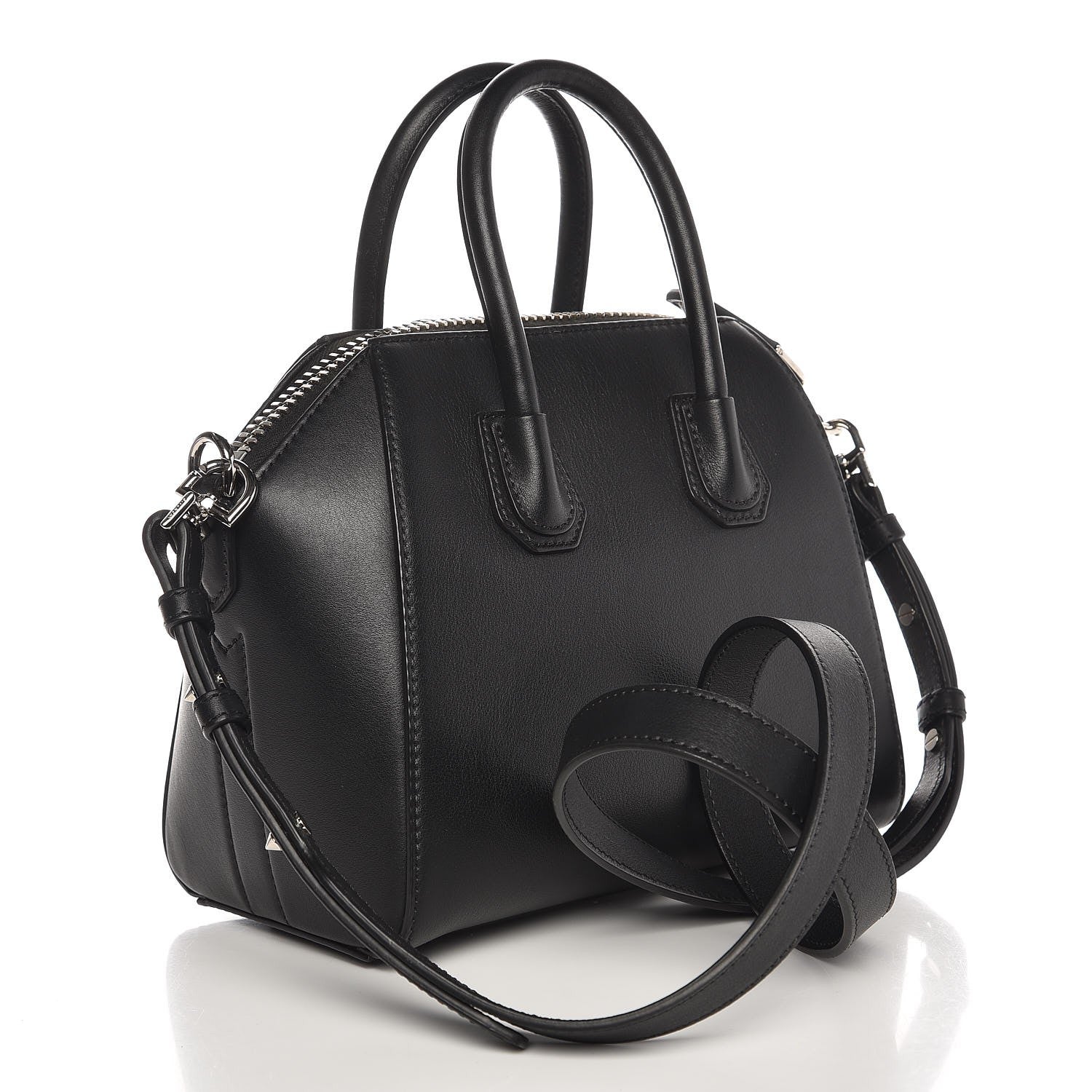 Givenchy Calfskin Mini Metal Antigona Black 4 of 8