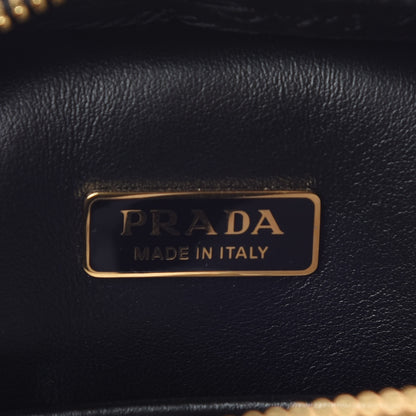 Prada Saffiano Lux Odette Crossbody Black 10 of 11
