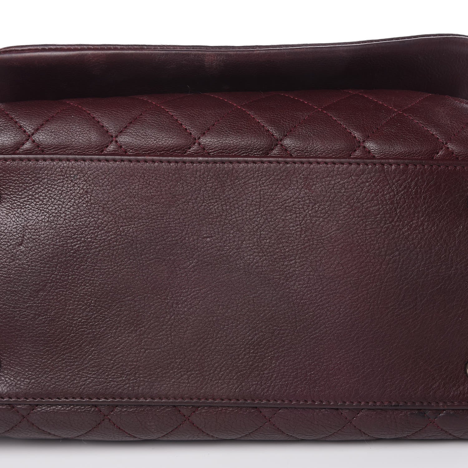 Chanel Calfskin Quilted Istanbul Accordion Flap Burgundy 7 of 15