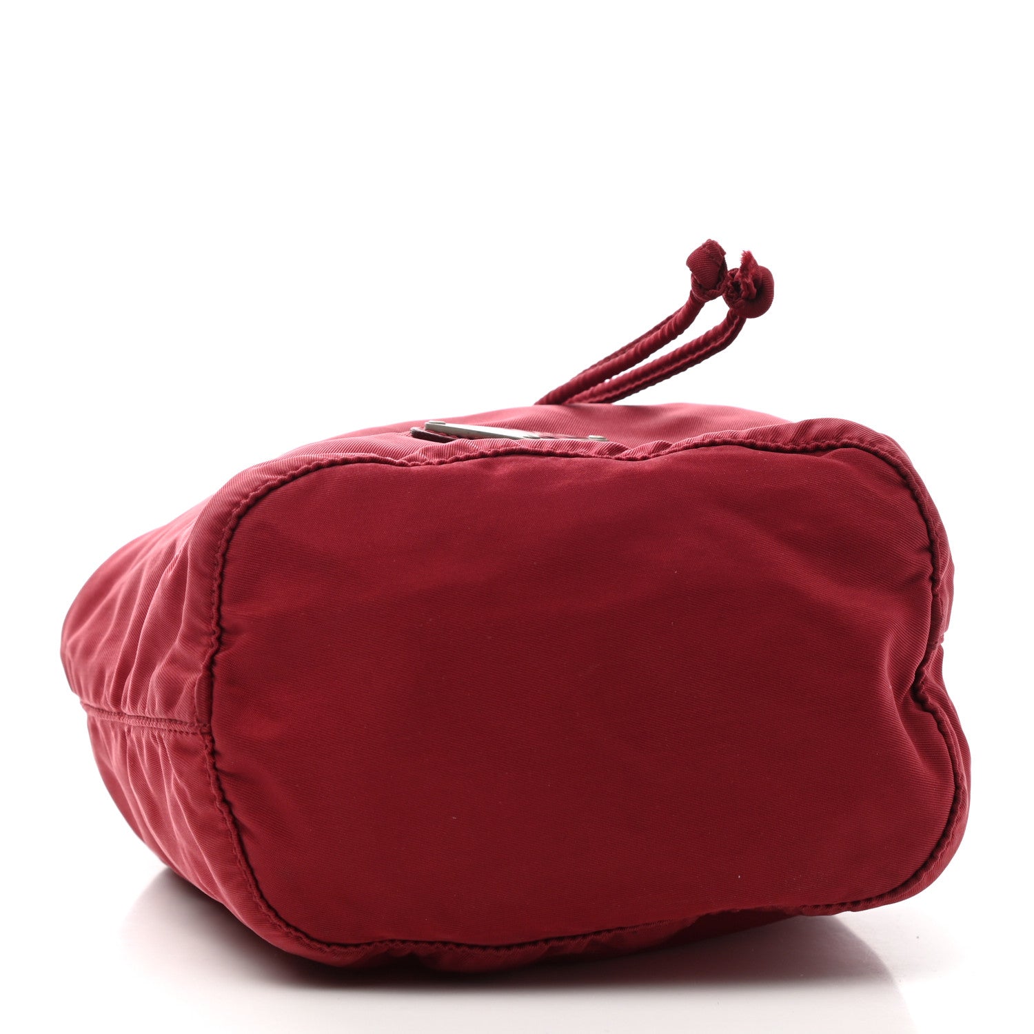 Prada Nylon Vela Drawstring Pouch Rosso 4 of 8
