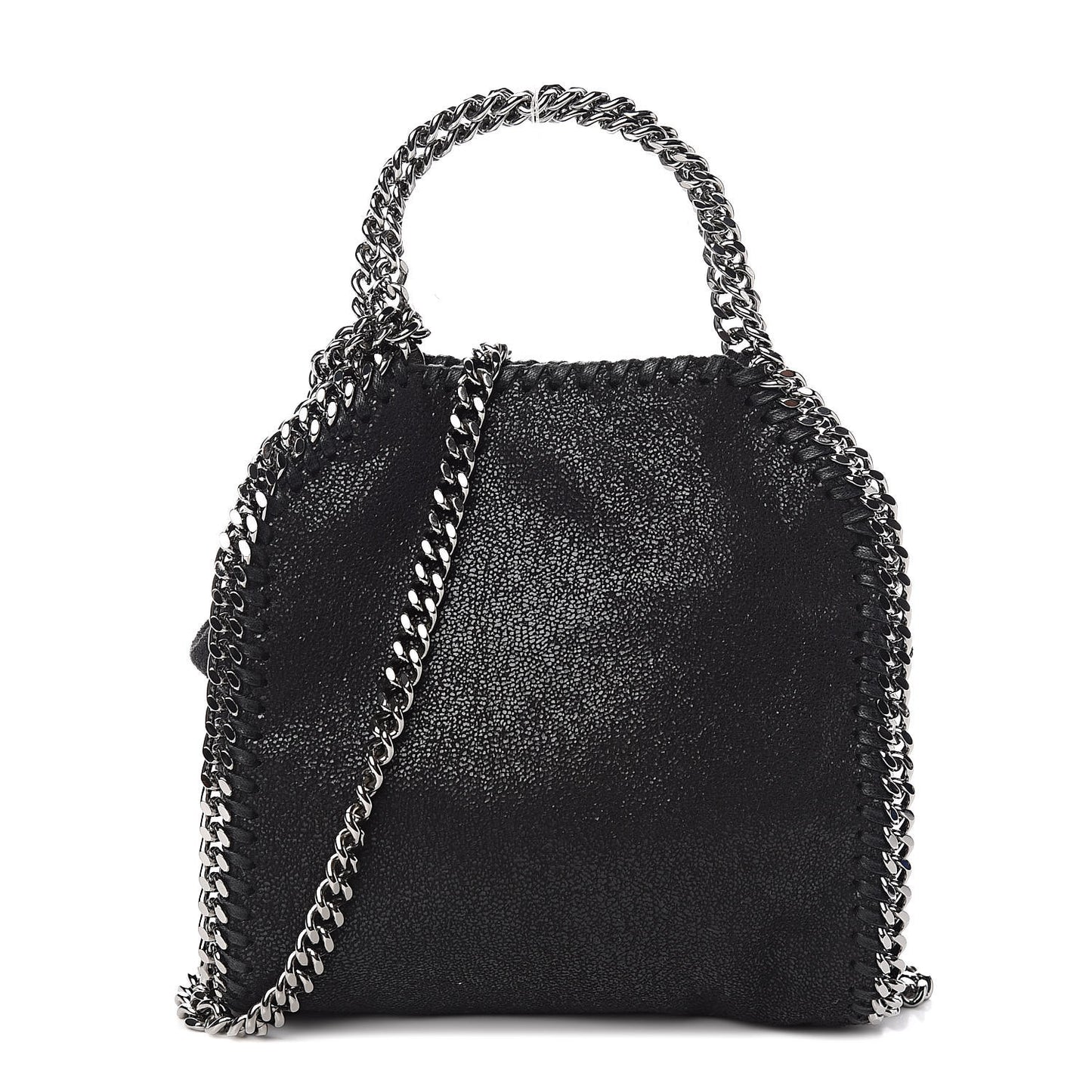 Shaggy Deer Tiny Falabella Tote Black