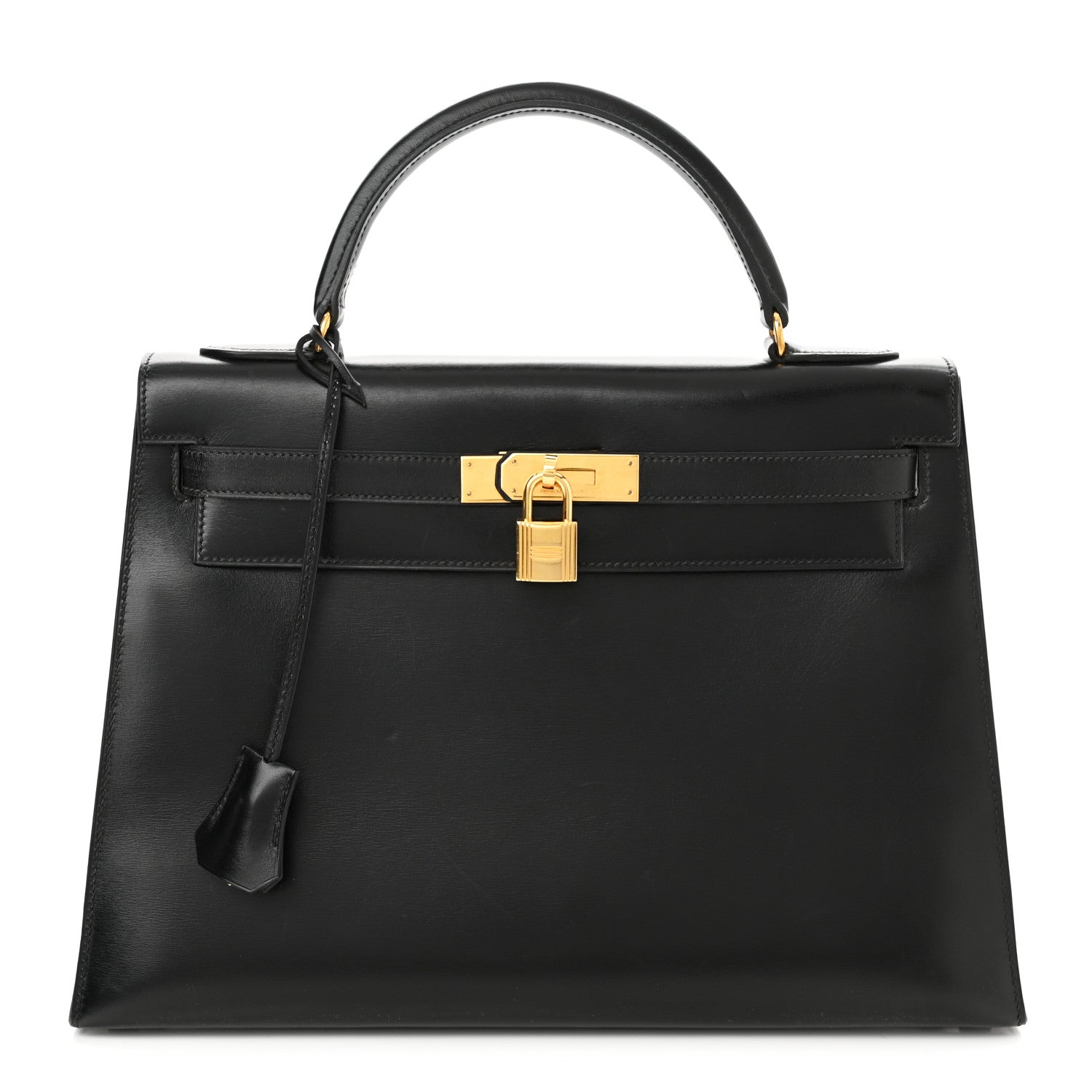 Hermes Box Kelly Sellier 32 Black 1 of 11
