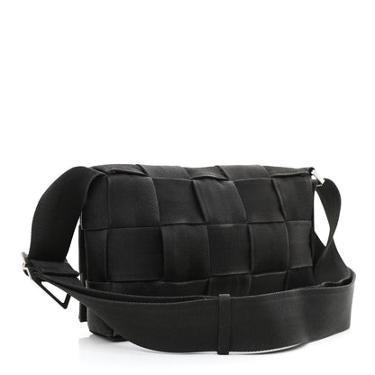 Bottega Veneta Webbing Maxi Intrecciato Cassette Bag Black 3 of 9