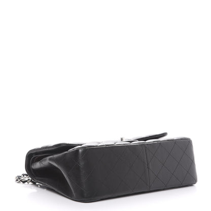 Chanel Lambskin Quilted Jumbo Double Flap Black 3 of 13
