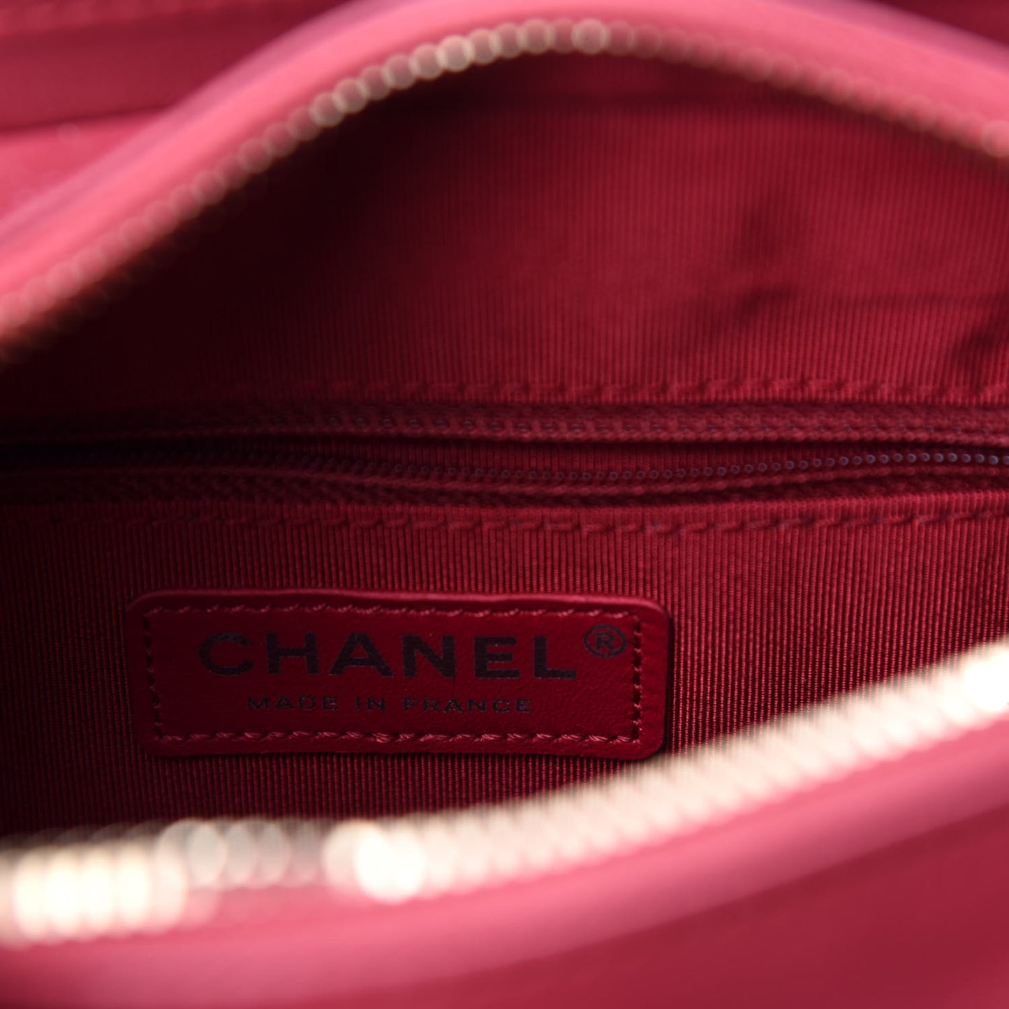 Tweed Calfskin Small Gabrielle Hobo Pink