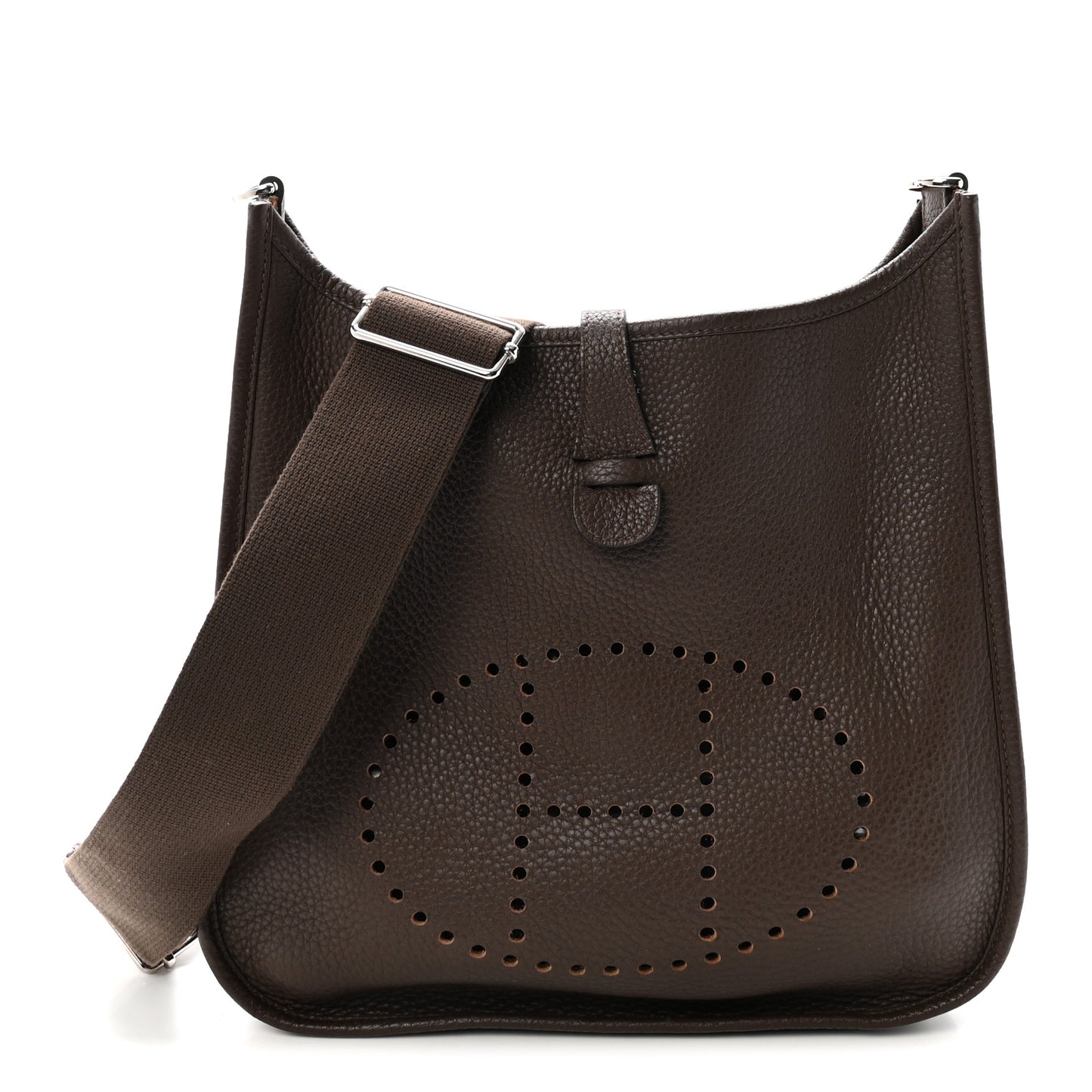 Taurillon Clemence EVELYNE III PM Chocolate