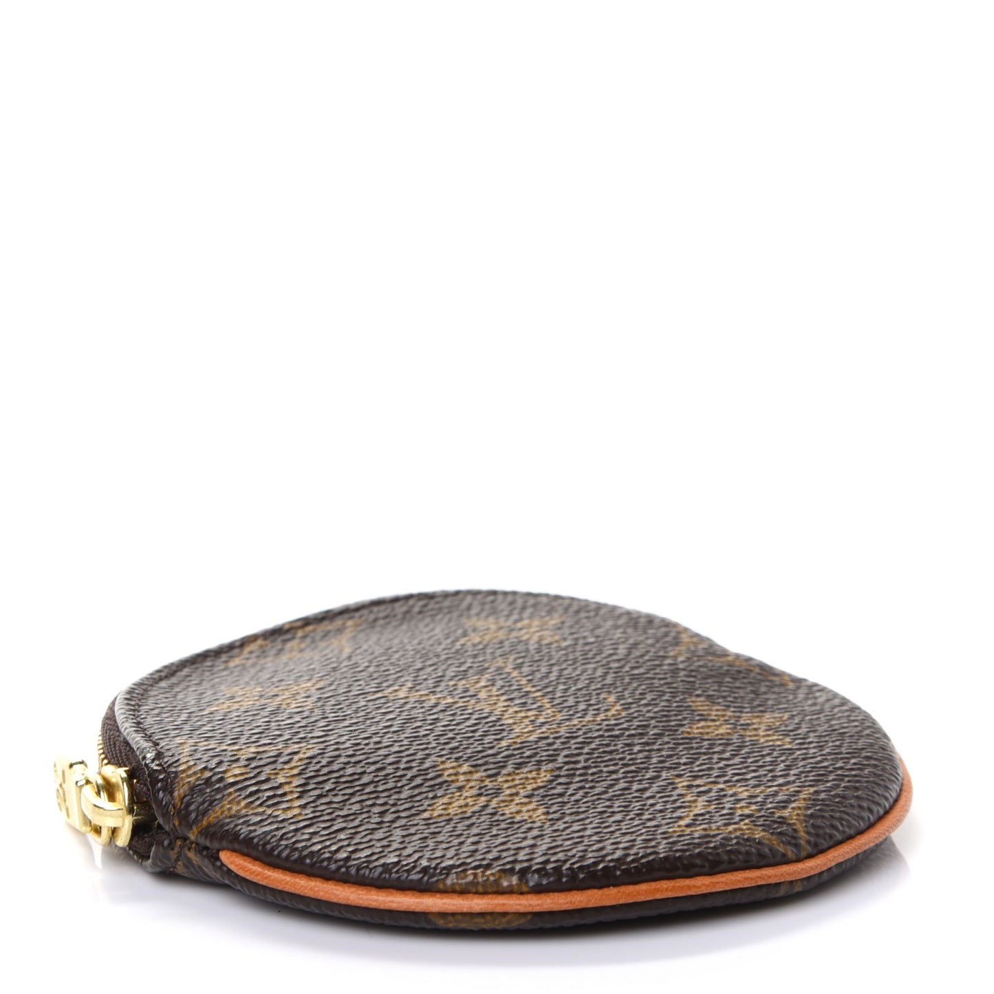 Monogram Round Coin Purse