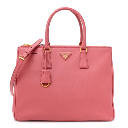Prada Saffiano Medium Galleria Double Zip Tote Geranio 1 of 11